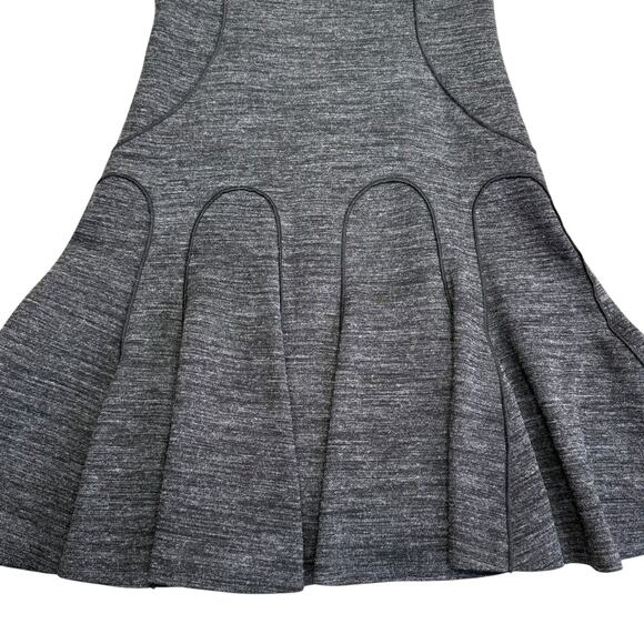 Derek Lam 10 Crosby Sleeveless Ponte A-line Dress in Gray Small - Picture 7 of 11